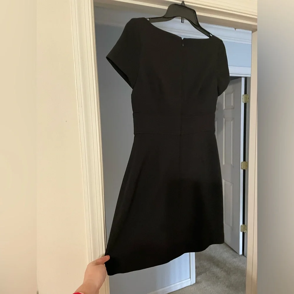 NWOT Black Mini Dress WHBM size 2 - Picture 3 of 4